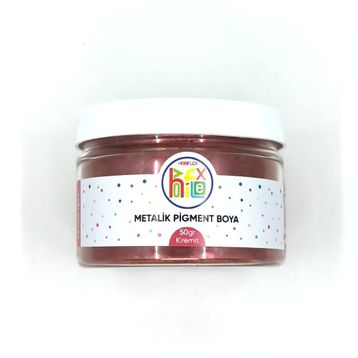 Hobiflex Reçine Metalik Sedefli Pigment 50 gr Kiremit Epoksi Toz Boya