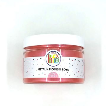 Hobiflex Reçine Metalik Sedefli Pigment 50 gr Pembe Epoksi Toz Boya