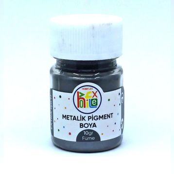 Hobiflex Reçine Metalik Sedefli Pigment Füme 10 gr Epoksi Toz Boya