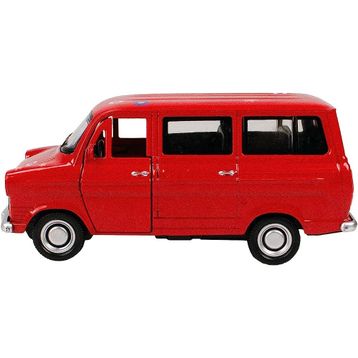 Hobimtek 12 cm HD-97 Çek Bırak Çiçek Abbas Minibüs Metal Model Araba