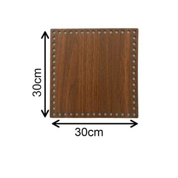 Hobitu 30x30 Kare Ahşap Taban