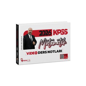 Hoca Kafası Yayınları 2026 KPSS Matematik Video Ders Notları