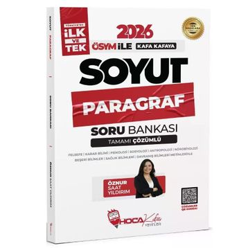 Hoca Kafası Yayınları 2026 KPSS TYT ALES DGS Soyut Paragraf Çözümlü Soru Bankası