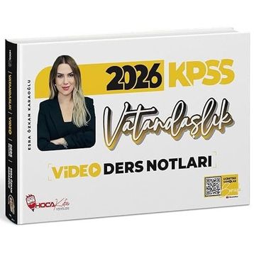 Hoca Kafası Yayınları 2026 KPSS Vatandaşlık Video Ders Notları