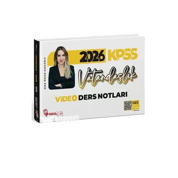 Hoca Kafası Yayınları 2026 KPSS Vatandaşlık Video Ders Notları