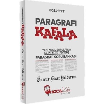 Hoca Kafası Yayınları Paragrafı Kafala Çözümlü Soru Bankası