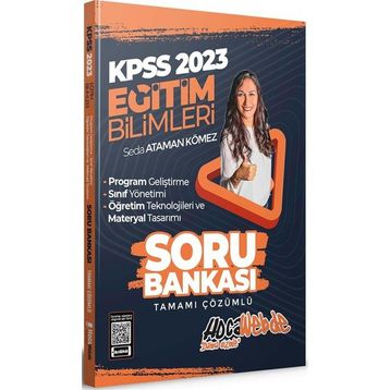 Hoca Webde Yayınları - 2023 KPSS Eğitim Bilimleri Program Geliştirme Sınıf Yönetimi Materyal Geliştirme Soru Bankası