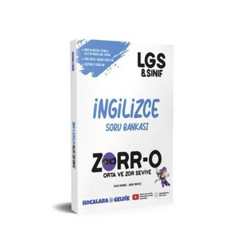 Hocalara Geldik Yayınaları 8. Sınıf İngilizce Zorr-O Soru Bankası