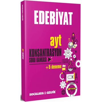 Hocalara Geldik Yayınları YKS AYT Edebiyat Konsantrasyon Soru Bankası