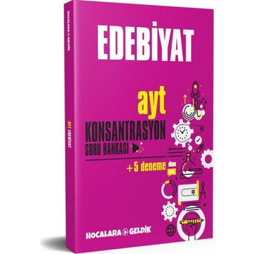 Hocalara Geldik Yayınları YKS AYT Edebiyat Konsantrasyon Soru Bankası