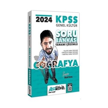Hocawebde Yayınları 2024 KPSS Genel Kültür Coğrafya Tamamı Çözümlü Soru Bankası