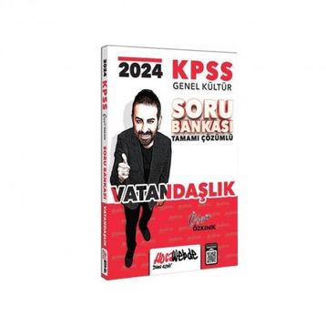 Hocawebde Yayınları 2024 KPSS Genel Kültür Vatandaşlık Tamamı Çözümlü Soru Bankası
