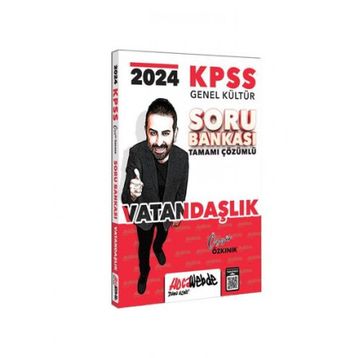 Hocawebde Yayınları 2024 KPSS Genel Kültür Vatandaşlık Tamamı Çözümlü Soru Bankası