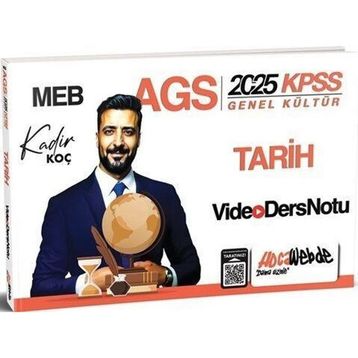 HocaWebde Yayınları - 2025 MEB AGS KPSS Tarih Video Ders Notu