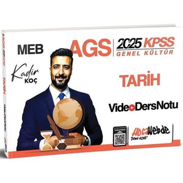 HocaWebde Yayınları - 2025 MEB AGS KPSS Tarih Video Ders Notu