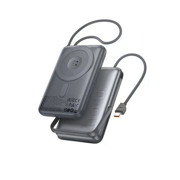 Hoco Q43 Clever 3In1 10.000 Mah Pd 20W Gri Standlı Magsafe Powerbank