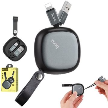 Hoco U33 Taşıma Çantalı Mikro Usb Kablo