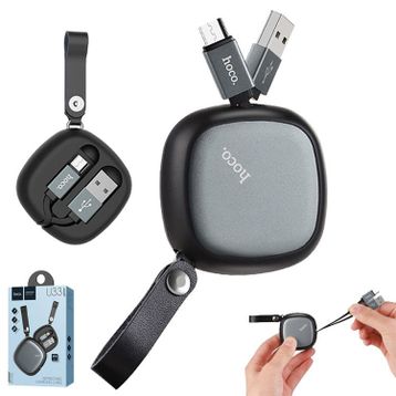 Hoco U33 Taşıma Çantalı Mikro Usb Kablo
