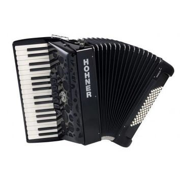 Hohner Amica III Siyah 72 Bas Akordeon