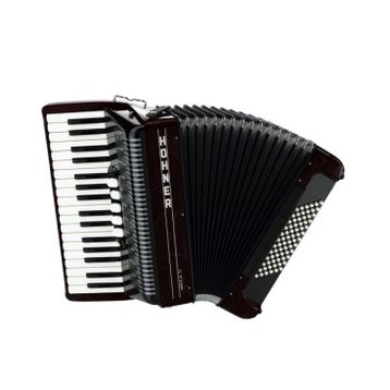 Hohner Amica III Siyah 72 Bas Akordeon