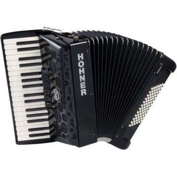 Hohner Amica III Siyah 72 Bas Akordeon
