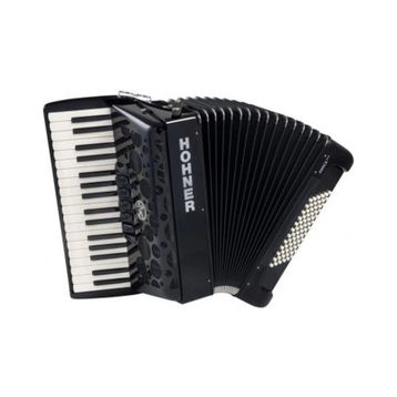 Hohner Amica III Siyah 72 Bas Akordeon