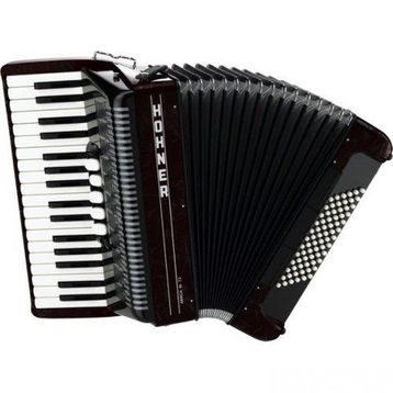 Hohner Amica III Siyah 72 Bas Akordeon