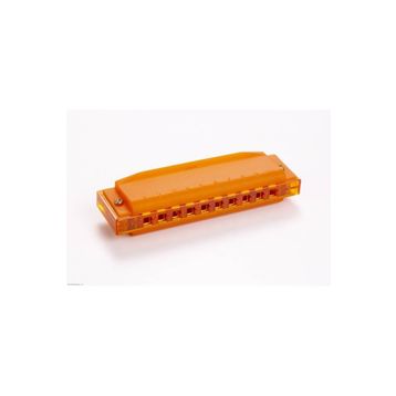 Hohner M1110O Translucent Orange Harp Do Majör Mızıka Harmonika