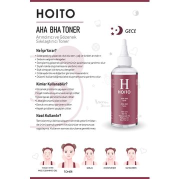 Hoito 200 ml AHA BHA Tonik