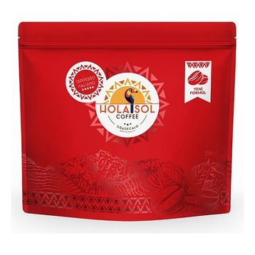 Hola Sol Espresso İtalıano 250 gr Çekirdek Kahve