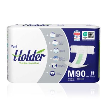 Holder 90 Adet Medium Belbantlı Hasta Bezi