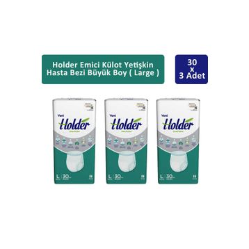 Holder Emici Külot L 3x30 Adet Yetişkin Hasta Bezi