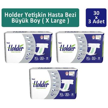 Holder Yetişkin Büyük Boy 3x30 Adet Hasta Bezi