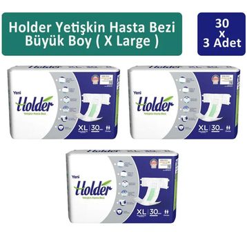 Holder Yetişkin Ekstra Büyük Boy 3x30 Adet Hasta Bezi