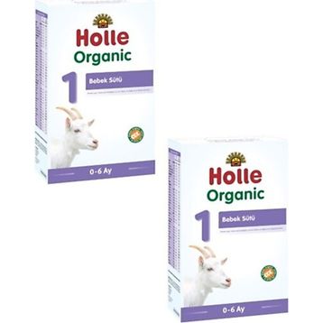 Holle 400 gr 0-6 Ay 2 Adet Organik 1 Keçi Sütü
