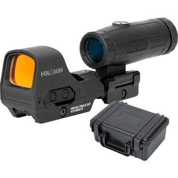 Holosun HS510C Open Reflex Sight & HM3X Magnifier Büyüteç Seti