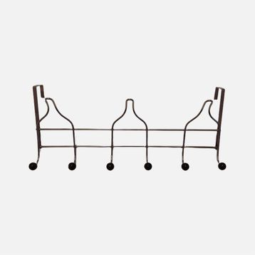 Home Puzzle 6'lı Siyah Kapı Arkası Askı