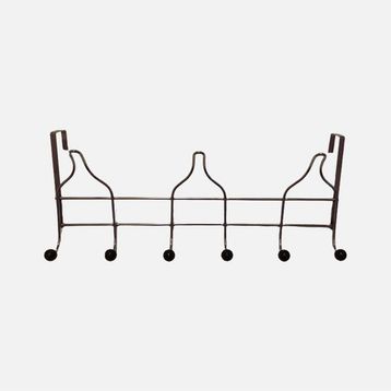 Home Puzzle 6'lı Siyah Kapı Arkası Askı