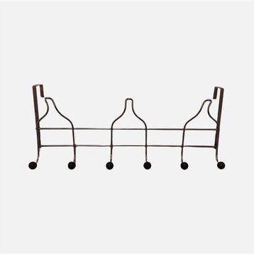Home Puzzle 6'lı Siyah Kapı Arkası Askı