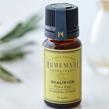 Homemade Aromaterapi 10 ml Okaliptüs Uçucu Yağı