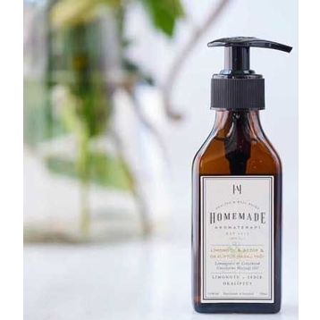 Homemade Aromaterapi 100 ml Limonotu - Sedir - Okaliptus Masaj Yağı