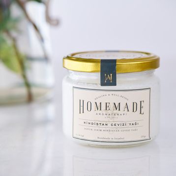 Homemade Aromaterapi 250 gr Soğuk Sıkım Hindistan Cevizi Yağı