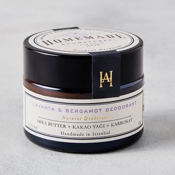 Homemade Aromaterapi 40 gr Bergamot ve Lavanta Doğal Krem Deodorant