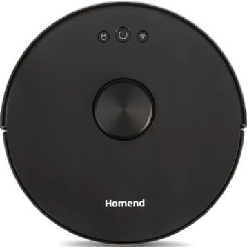 Homend Alex 1281H Laser Siyah Robot Süpürge