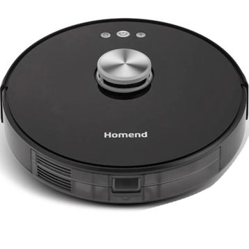 Homend Alex Laser 1283H Pro Siyah Robot Süpürge