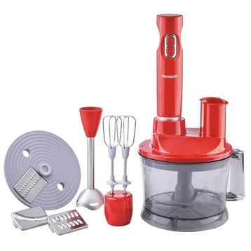 Homend Functionall 2842H Kırmızı Multi Blender Seti