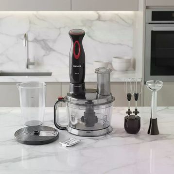 Homend Functionall 2851H Siyah Kırmızı Mutfak Robotu