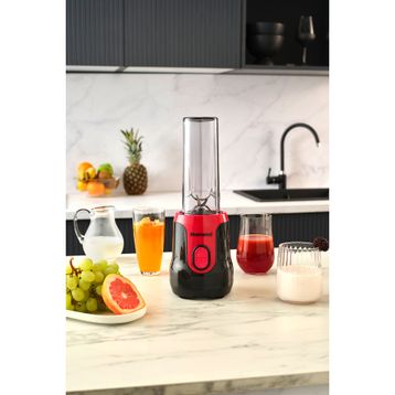 Homend Mixfresh Siyah Kırmızı 7026H Kişisel Smoothie Blender