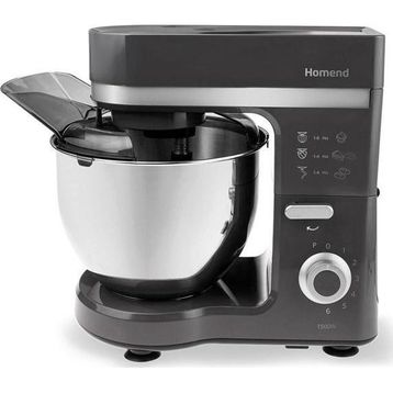 Homend Profashion 3064H Stand Mikser 1500 W 5 lt Antrasit Mutfak Şefi