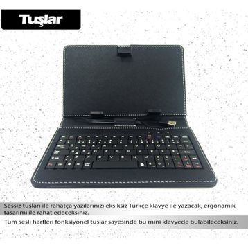 Hometech T800 8 Tablet Kılıfı